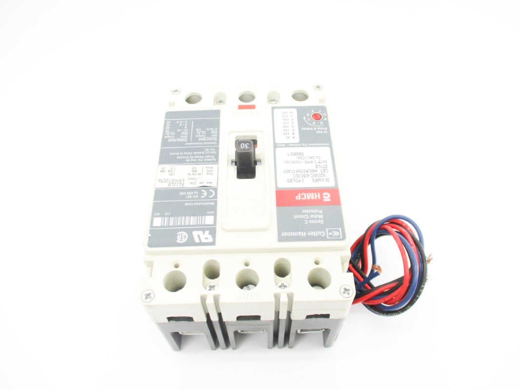 CUTLER HAMMER HMCP030H1CA01 SER. C 600VAC 30A NSNP