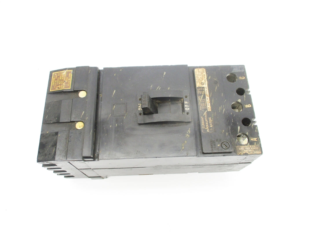 SQUARE D KA3200 600VAC 200A UNMP