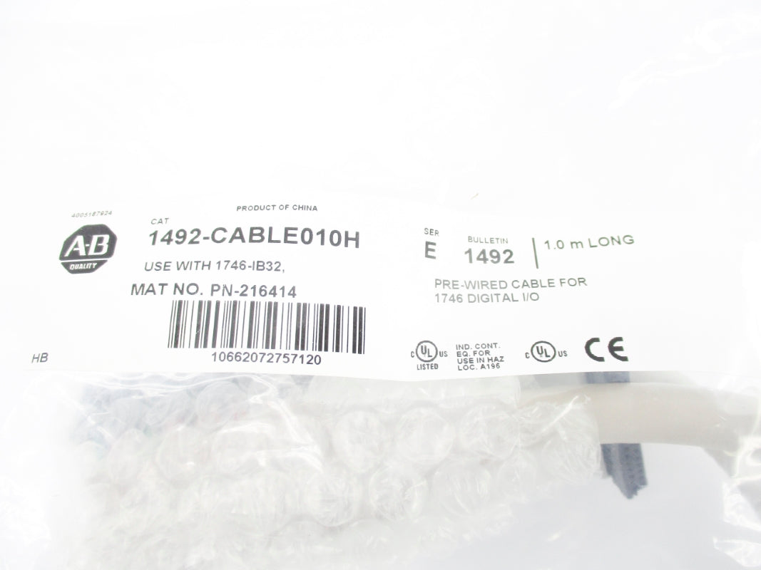 ALLEN BRADLEY 1492-CABLE010H SER. E NSMP