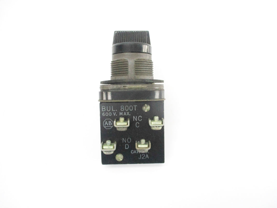 ALLEN BRADLEY 800T-J2A SER. T (BK/YL) NSMP