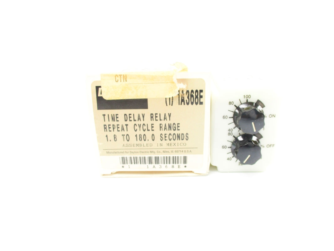 DAYTON 1A368E 120VAC 10A 1.8-180S NSMP