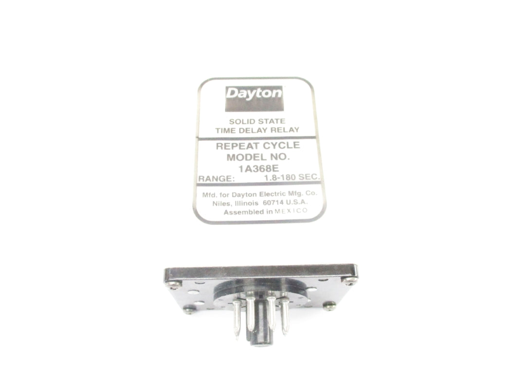 DAYTON 1A368E 120VAC 10A 1.8-180S NSMP