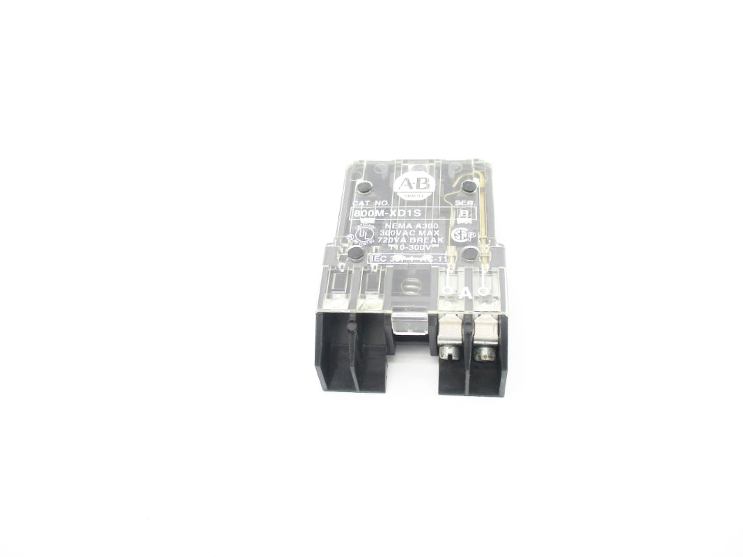 ALLEN BRADLEY 800M-XD1S SER. B NSNP