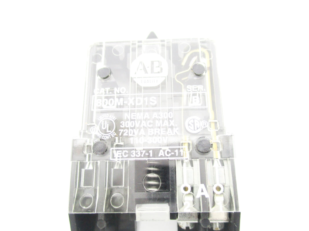 ALLEN BRADLEY 800M-XD1S SER. B NSNP