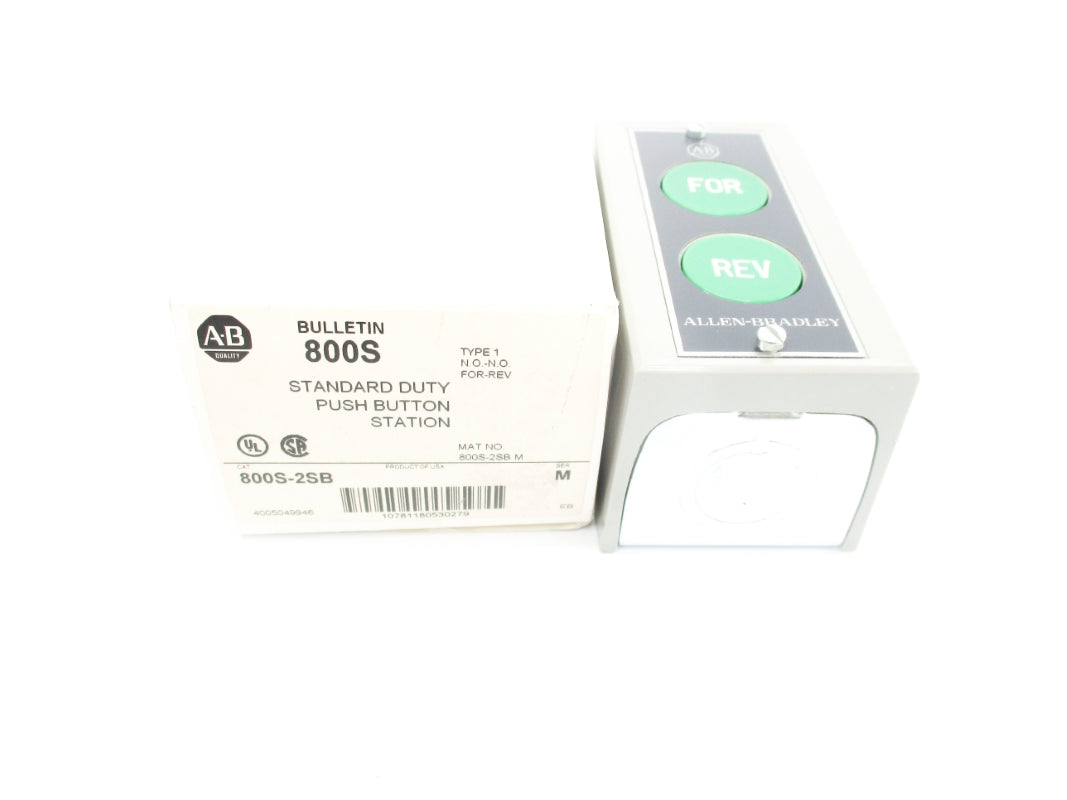 ALLEN BRADLEY 800S-2SB SER. M (WH) NSMP