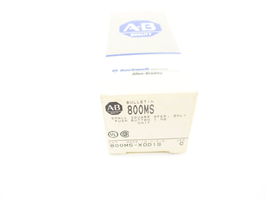 ALLEN BRADLEY 800MS-XOD1S SER. C (GY/BL) NSMP