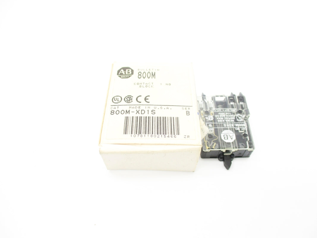 ALLEN BRADLEY 800M-XD1S SER. B (GY/BL) NSMP