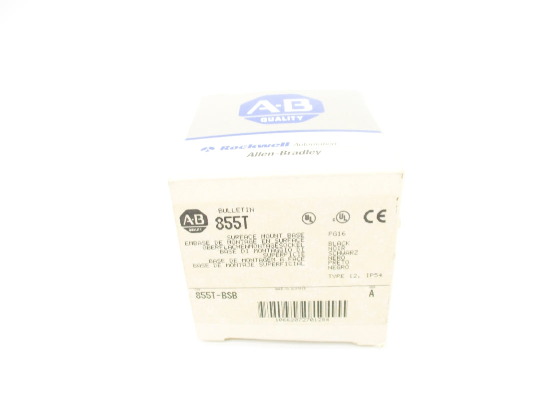 ALLEN BRADLEY 855T-BSB SER. A (GY/BL) NSMP