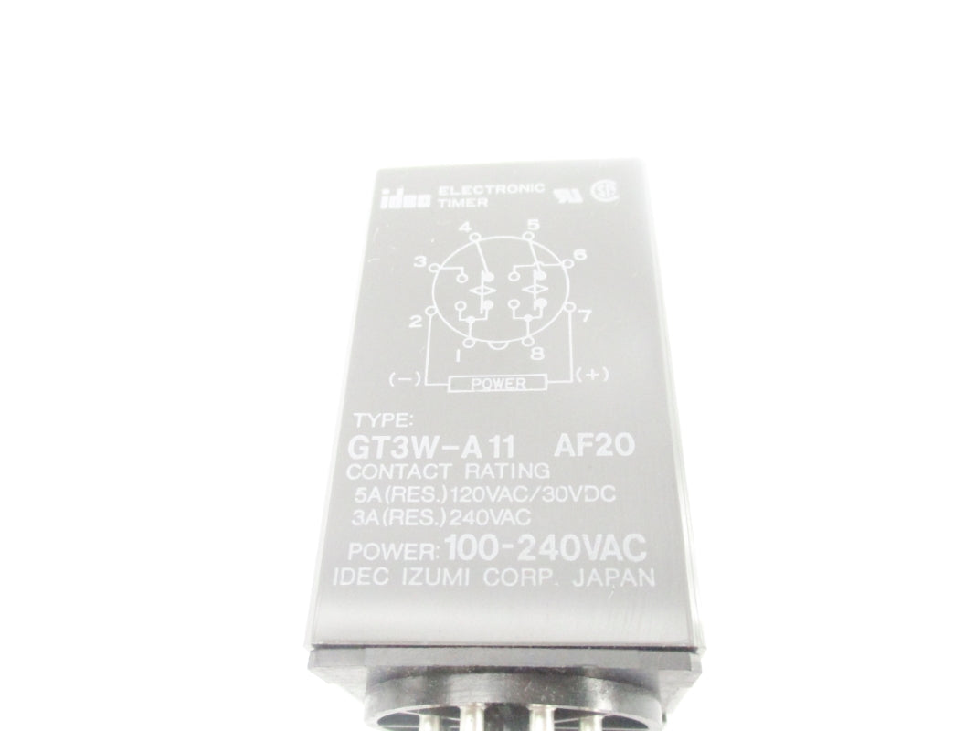 IDEC GT3W-A11AF20 100-240VAC 0-10MIN UNMP