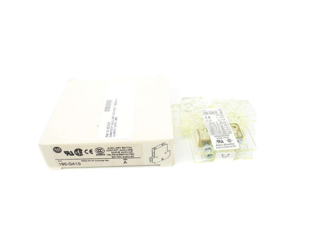 INDUSTRIAL SPARE PART 195-GA10 SER. A 600VAC 1.2A (WH) NSMP