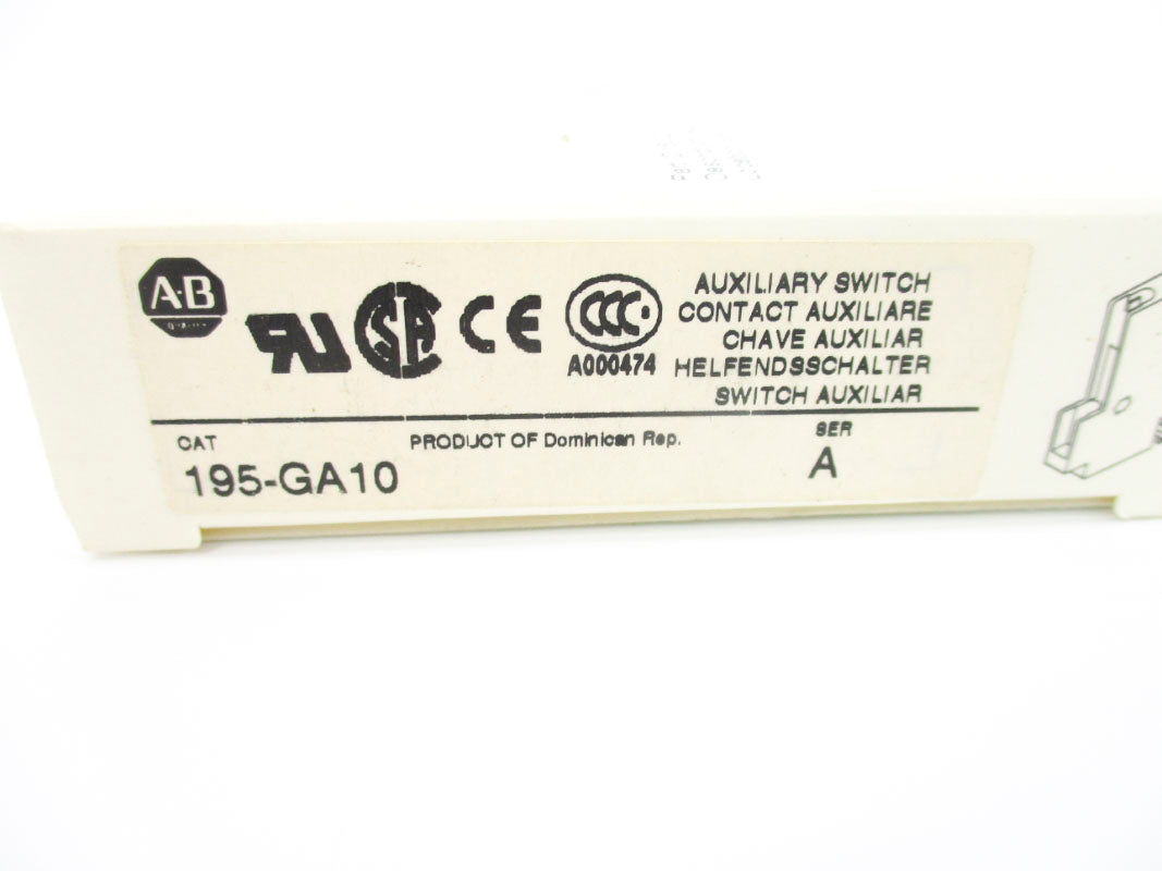 INDUSTRIAL SPARE PART 195-GA10 SER. A 600VAC 1.2A (WH) NSMP