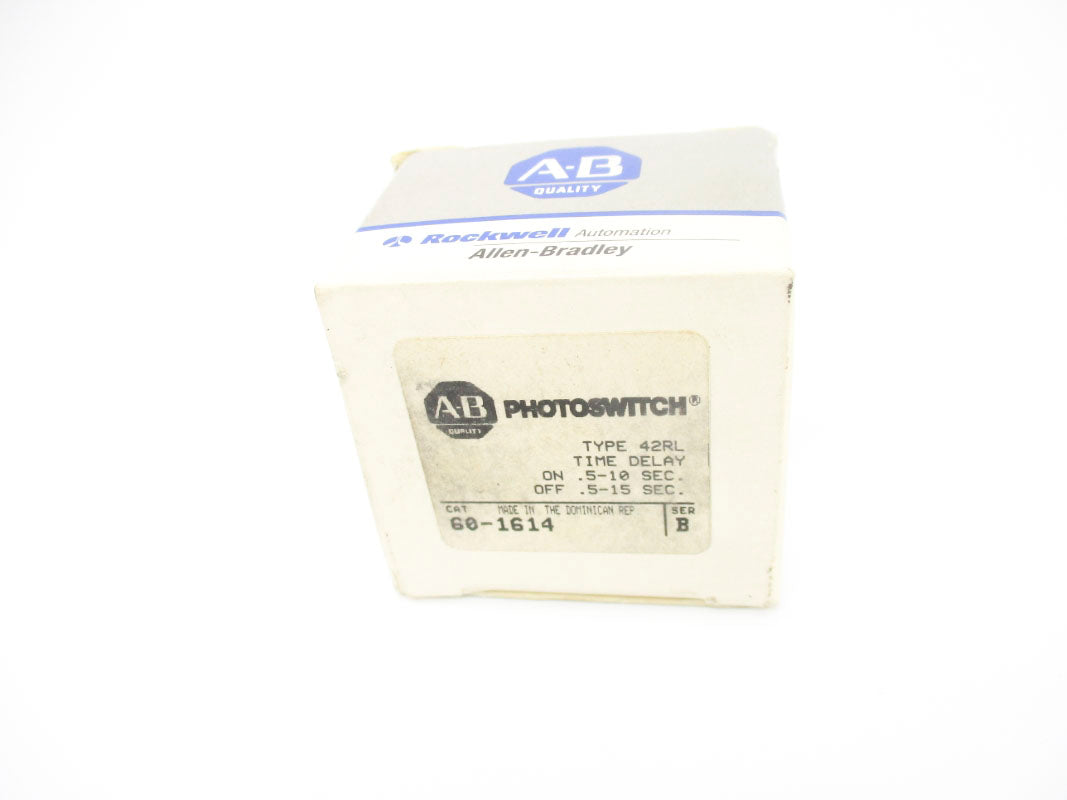ALLEN BRADLEY 60-1614 SER. B .5-10/.5-15S (GY/BL) NSMP