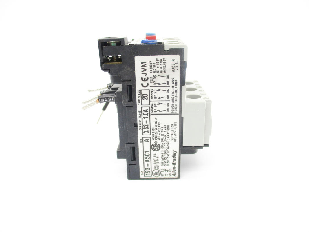 ALLEN BRADLEY 193-A5C1 SER. A 690V 0.32-1.0A (BR/WH) NSMP
