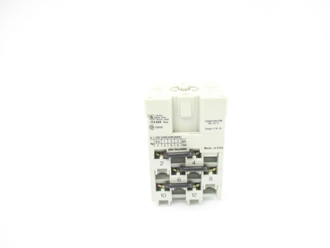 ALLEN BRADLEY 194L-E12-3753 SER. A (AS PICTRUED)(BR/WH) NSMP