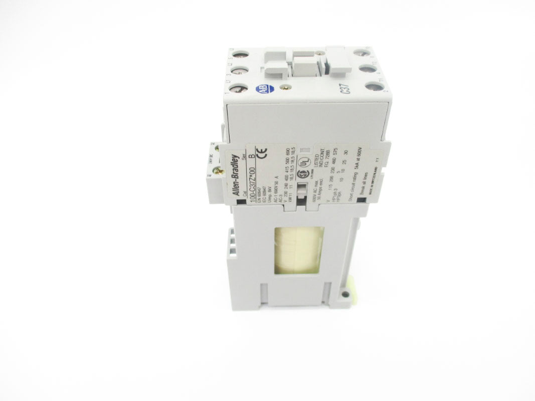 ALLEN BRADLEY 100-C37ZJ00 SER. B 24VDC (BR/WH) NSMP