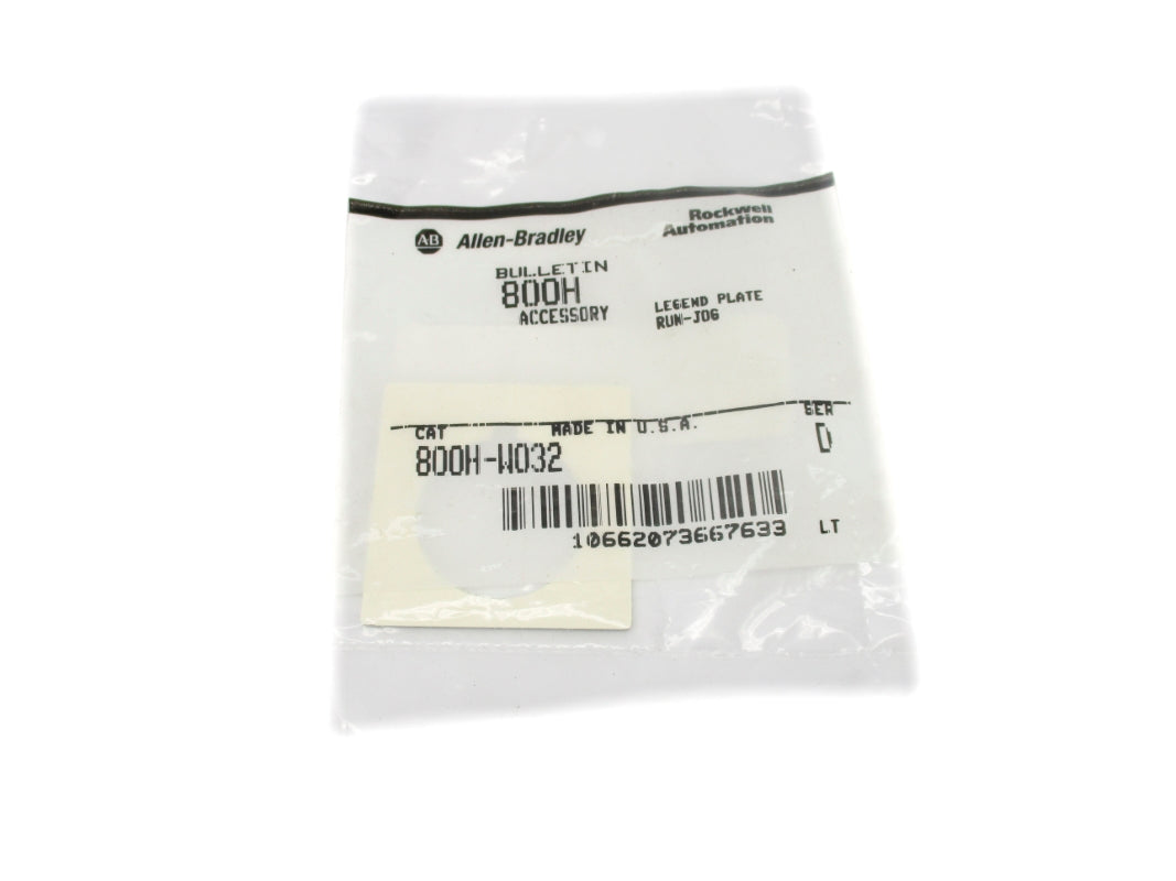 ALLEN BRADLEY 800H-W032 SER. D NSMP