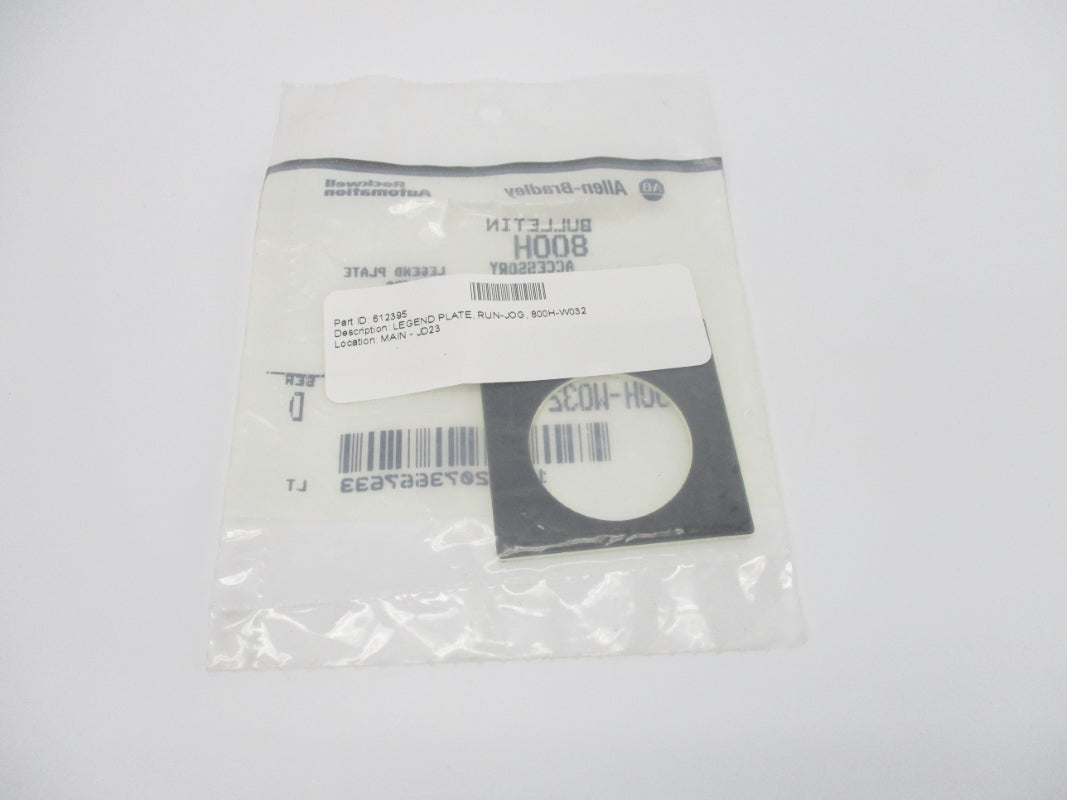 ALLEN BRADLEY 800H-W032 SER. D NSMP