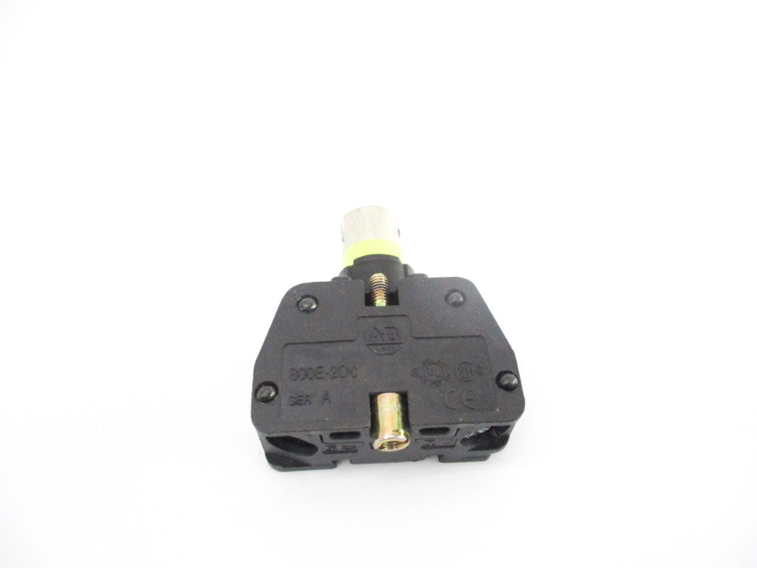 ALLEN BRADLEY 800E-2D0 SER. A (PKG OF 10) (WH) NSMP