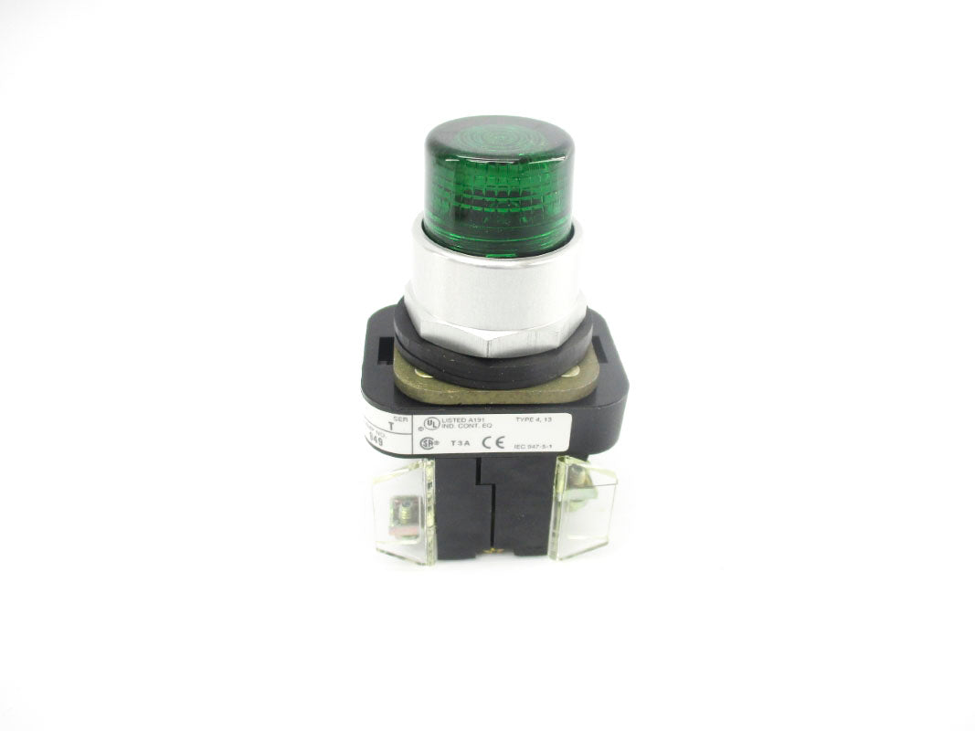 ALLEN BRADLEY 800T-QB10G SER. T (GY/BL) NSMP