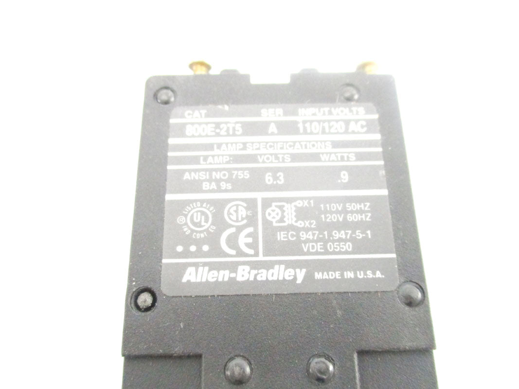 ALLEN BRADLEY 800E-2T5 SER. A NSNP