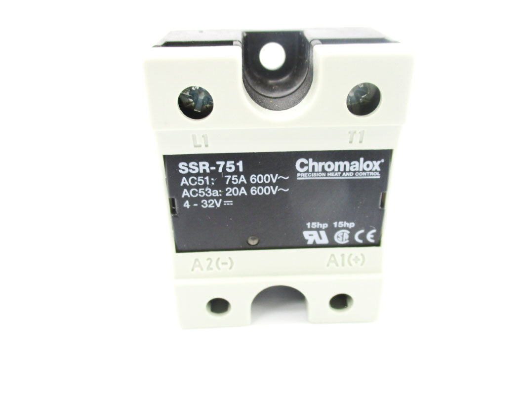 CHROMALOX SSR-751 305760 600V 75A NSMP