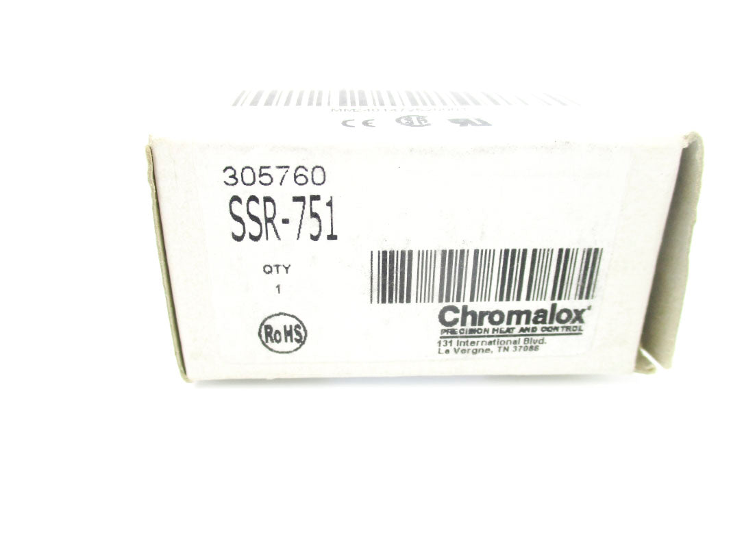 CHROMALOX SSR-751 305760 600V 75A NSMP