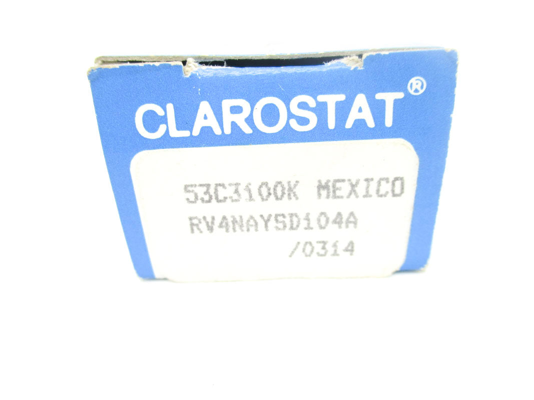CLAROSTAT RV4NAYSD104A 53C3100K NSMP
