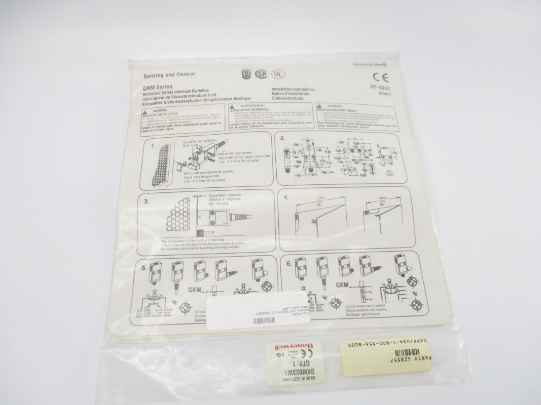 HONEYWELL GKMB23W1 NSMP
