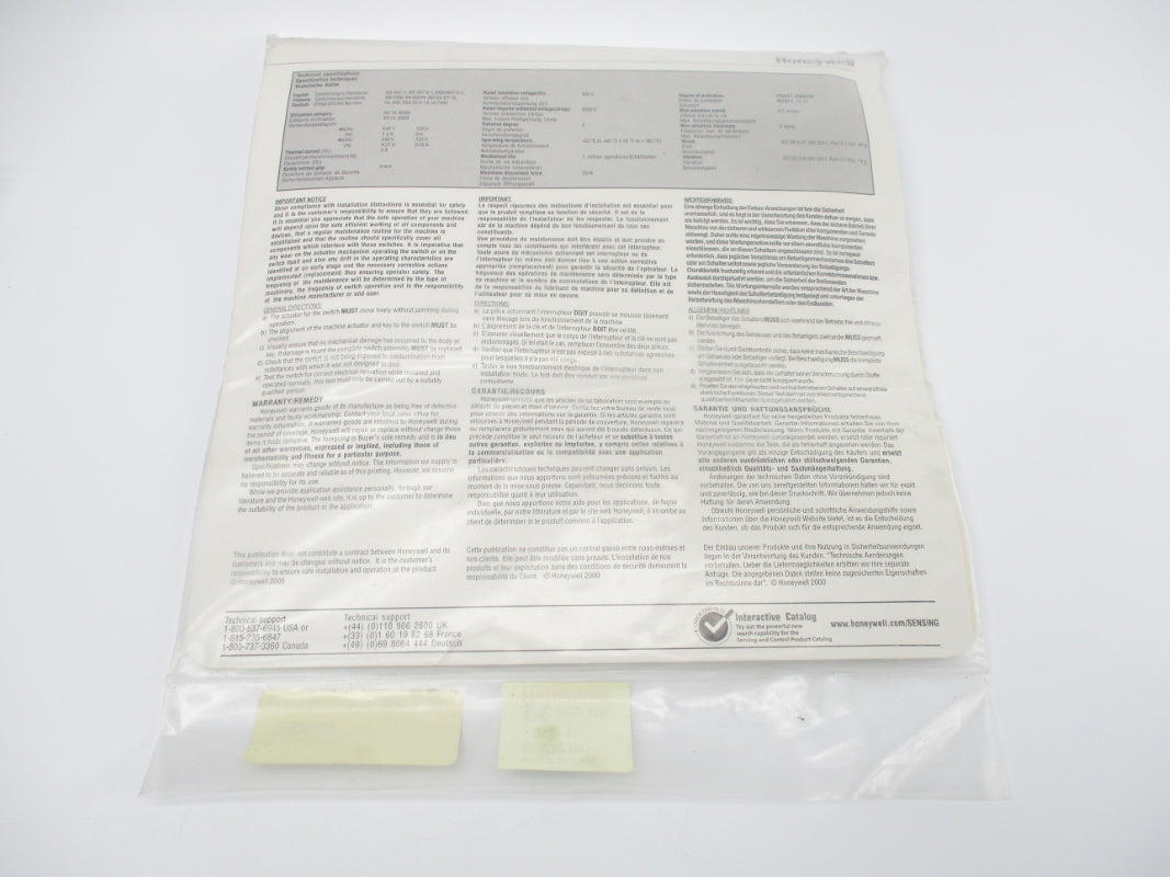 HONEYWELL GKMB23W1 NSMP
