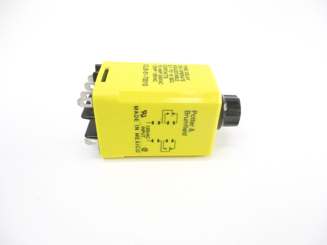 POTTER&BRUMFIELD CLB-51-70010 240VAC 10A 0.1-10S UNMP
