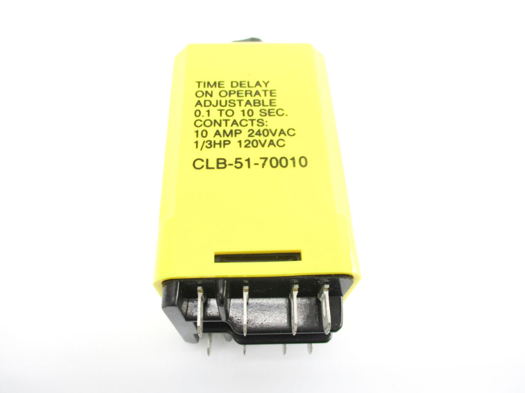 POTTER&BRUMFIELD CLB-51-70010 240VAC 10A 0.1-10S UNMP