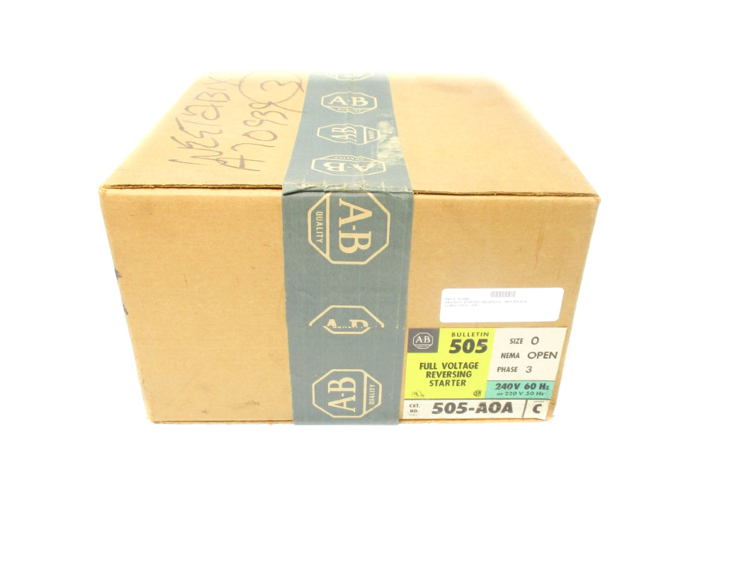 ALLEN BRADLEY 505-AOA SER. C (BR/YL) NSFS
