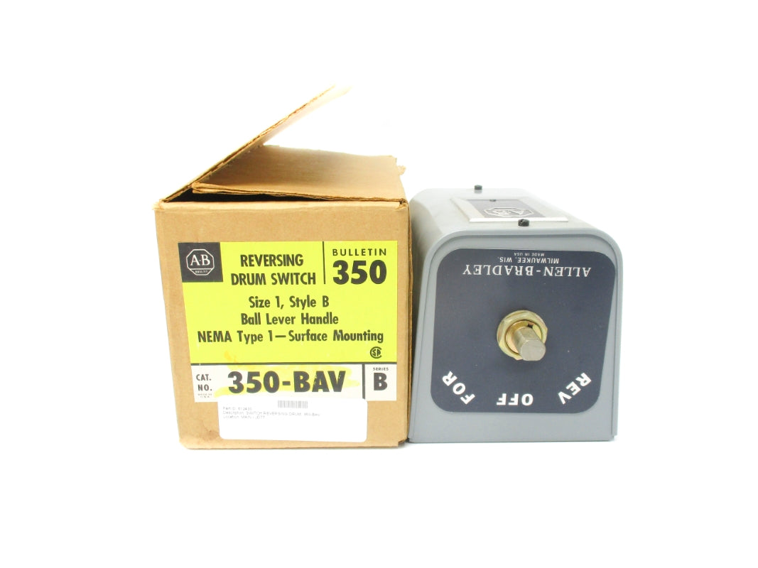 ALLEN BRADLEY 350-BAV SER. B (BR/YL) NSMP