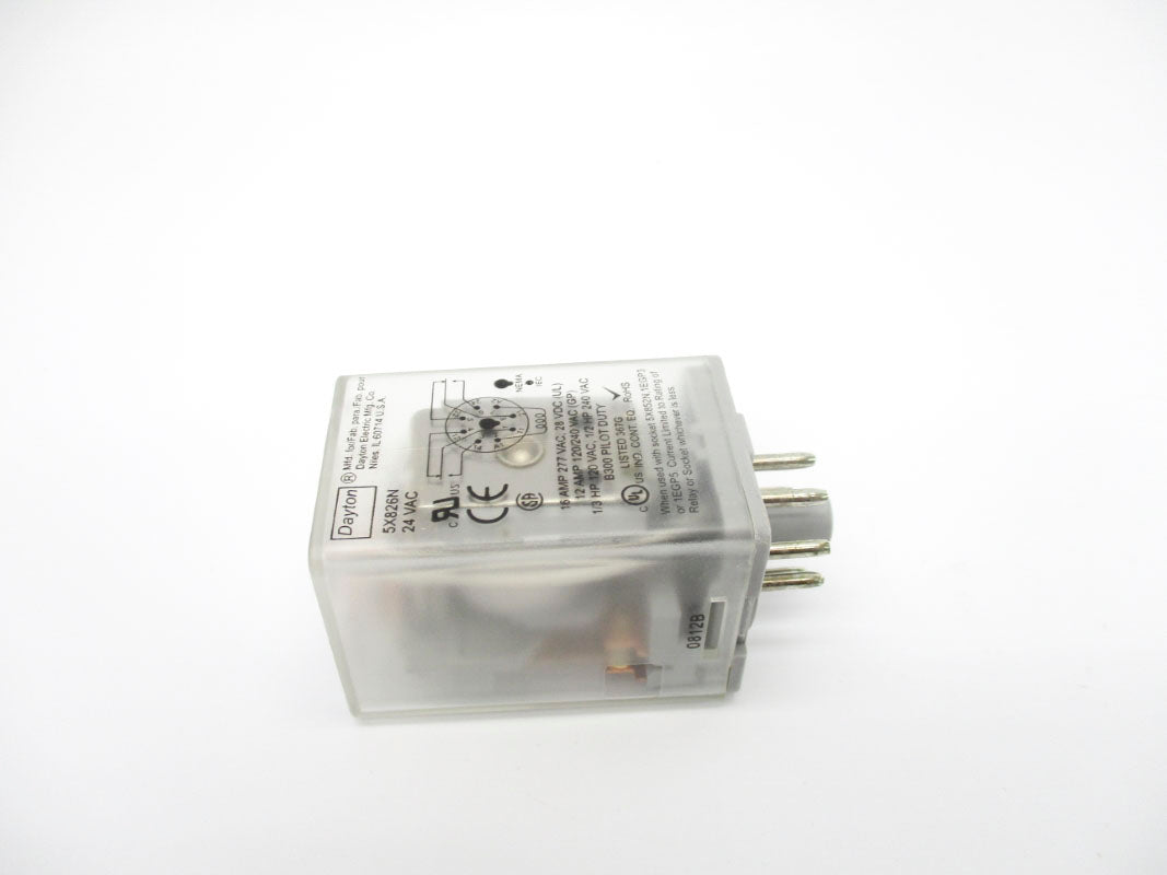 DAYTON 5X826N 24VAC 16A UNMP
