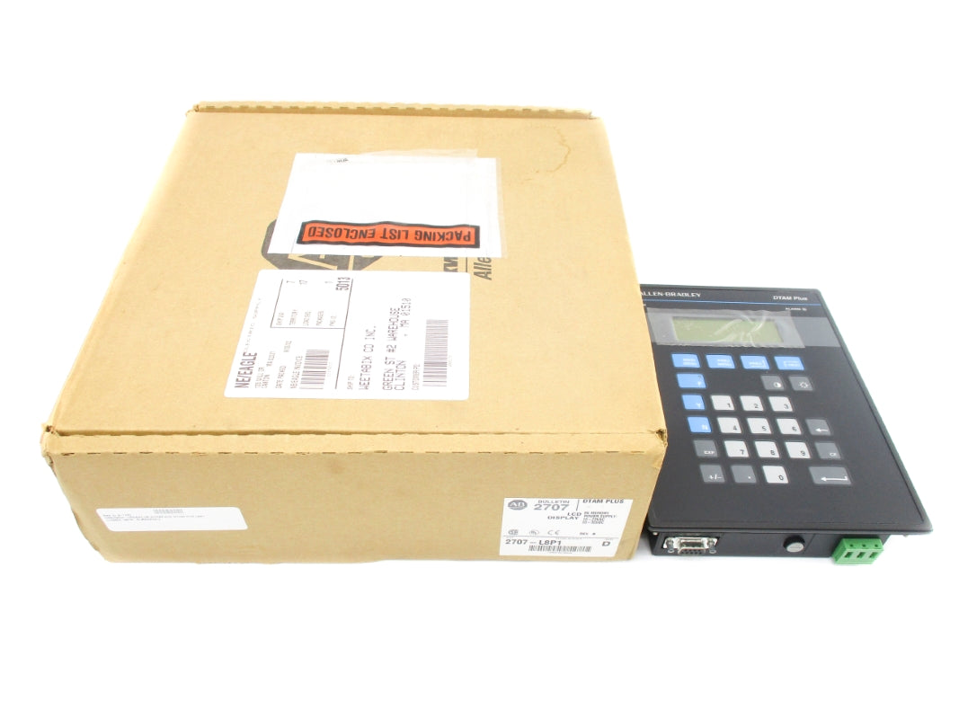 ALLEN BRADLEY 2707-L8P1 SER. D NSMP