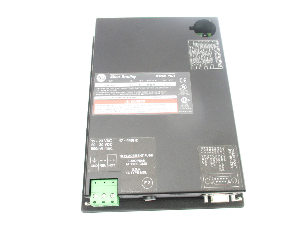 ALLEN BRADLEY 2707-L8P1 SER. D NSMP