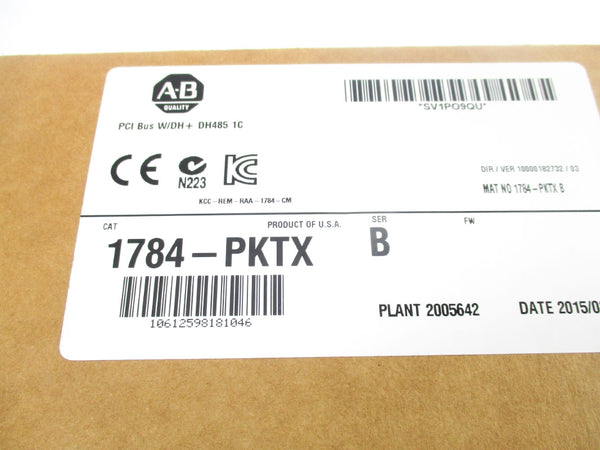 ALLEN BRADLEY 1784-PKTX SER. B DATE: 2015 NSFS
