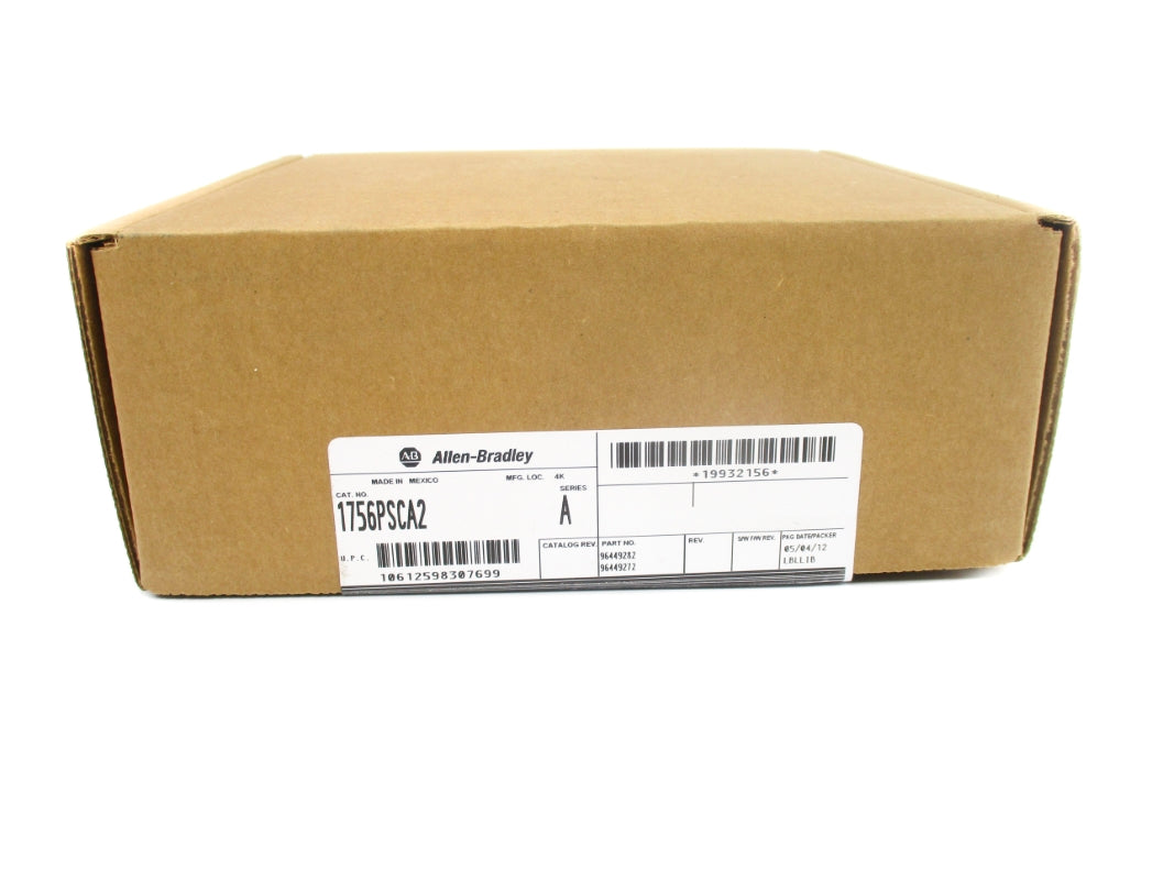 ALLEN BRADLEY 1756PSCA2 SER. A DATE: 2012 NSFS