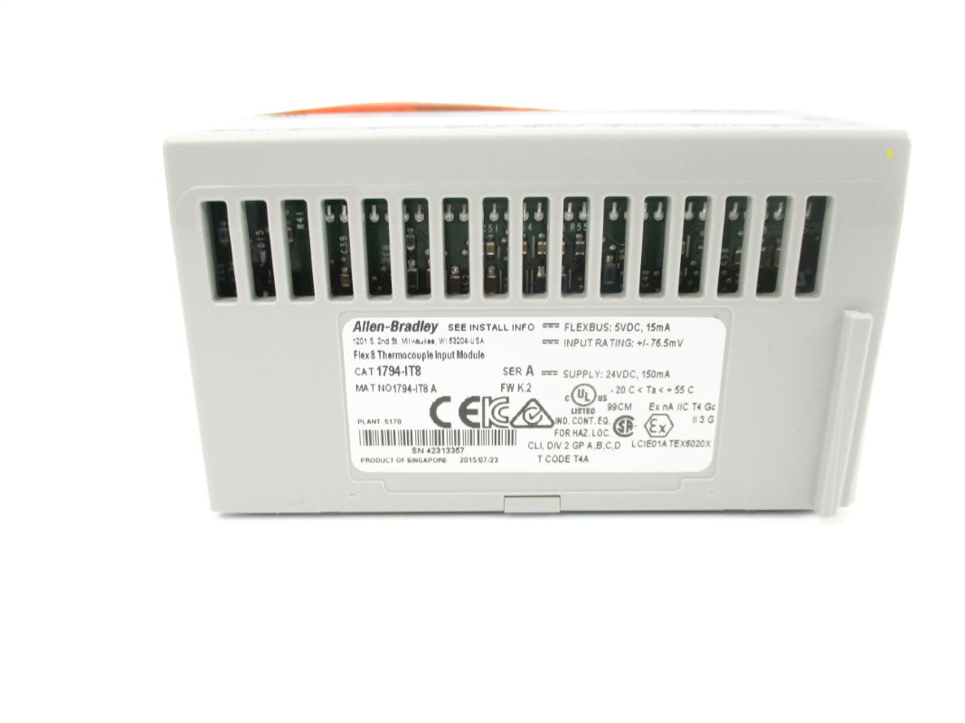 ALLEN BRADLEY 1794-IT8 SER. A F/W K.2 NSMP