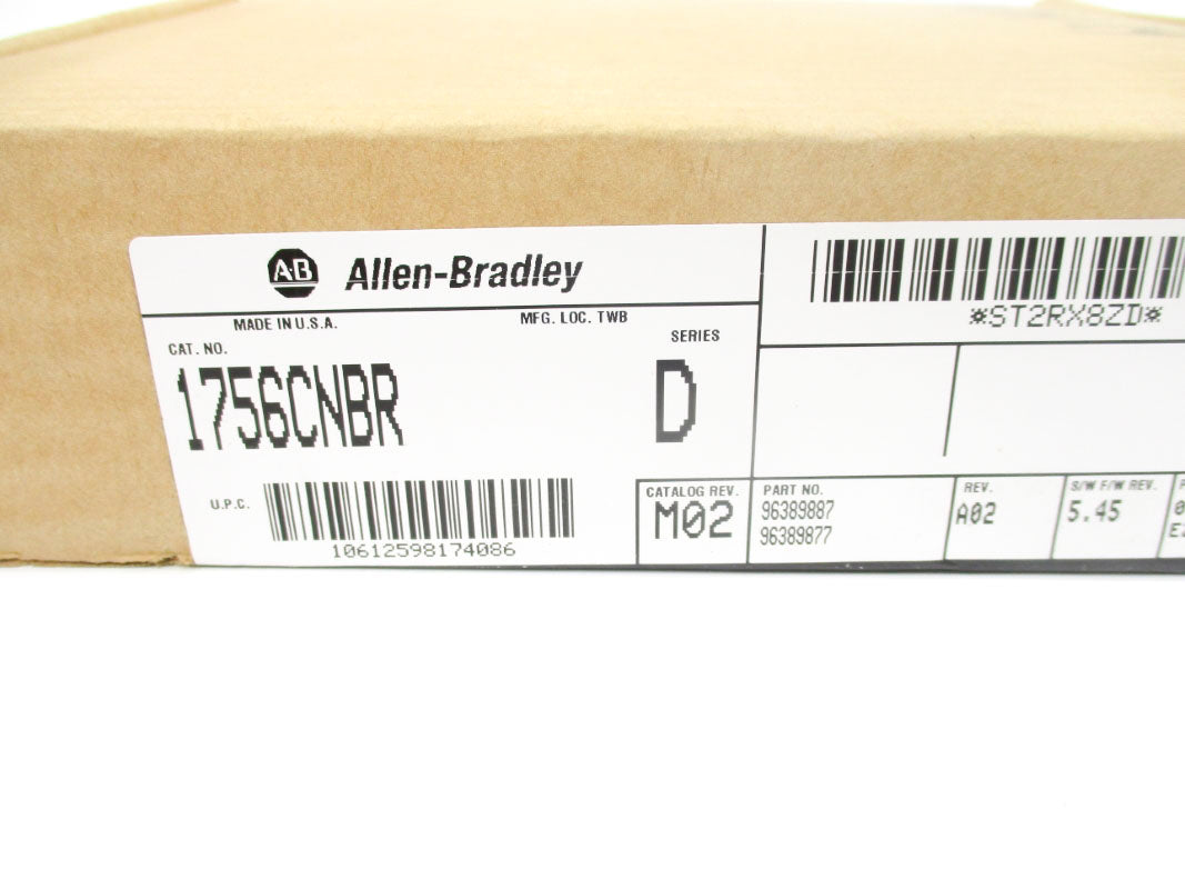 ALLEN BRADLEY 1756-CNBR SER. D F/W 5.45 NSMP