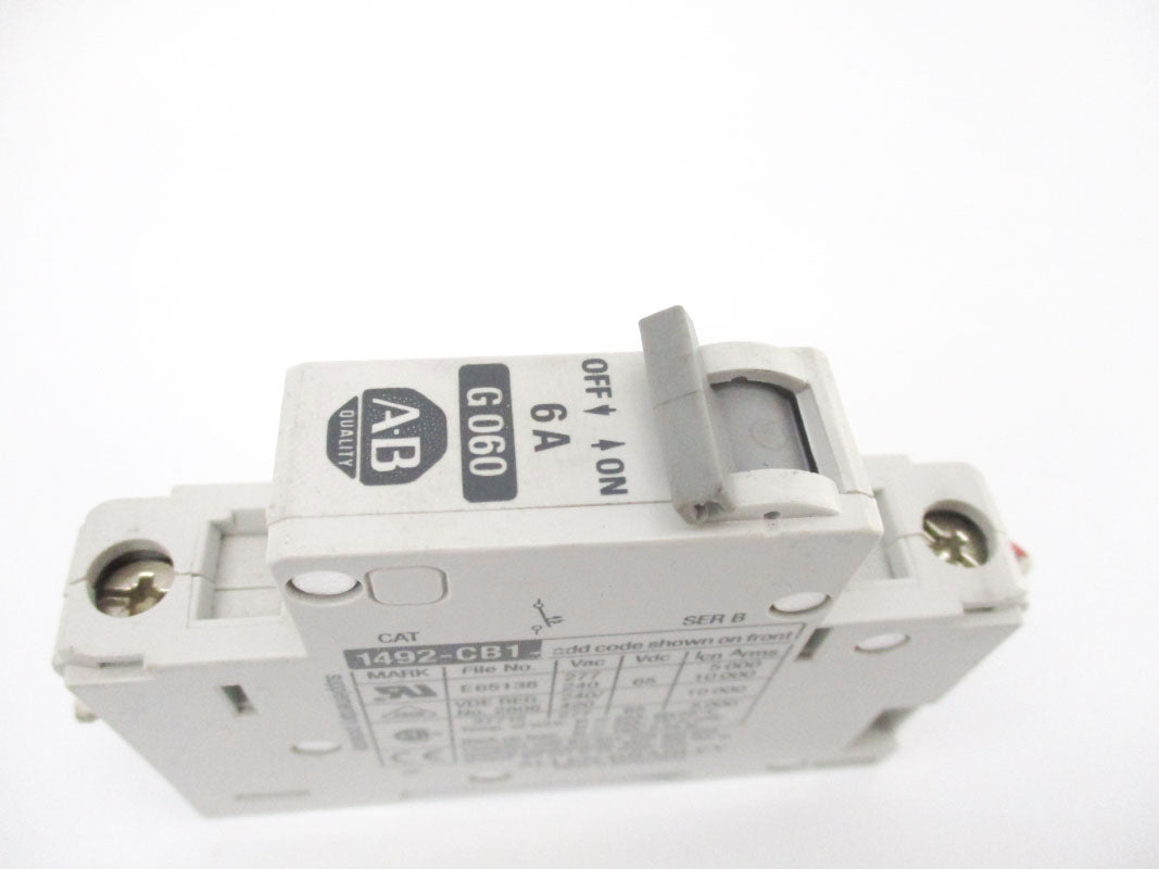 ALLEN BRADLEY 1492-CB1G060 SER. B 420/277VAC 6A UNMP