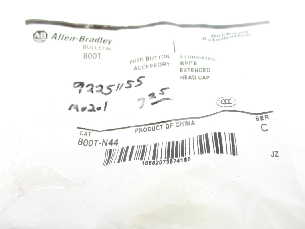 ALLEN BRADLEY 800T-N44 SER. C NSMP