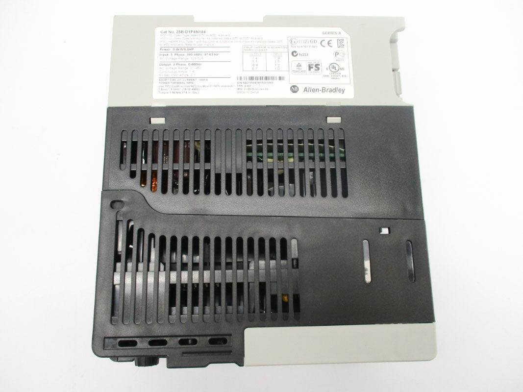 ALLEN BRADLEY 25B-D1P4N104 SER. A F/W 4.001 NSMP