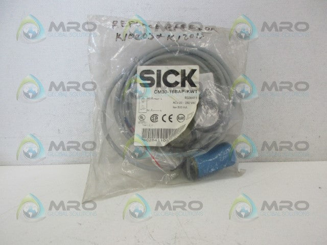 SICK CM30-16BAP-KW1 OPTIC PROXIMITY SENSOR *NEW IN FACTORY BAG*