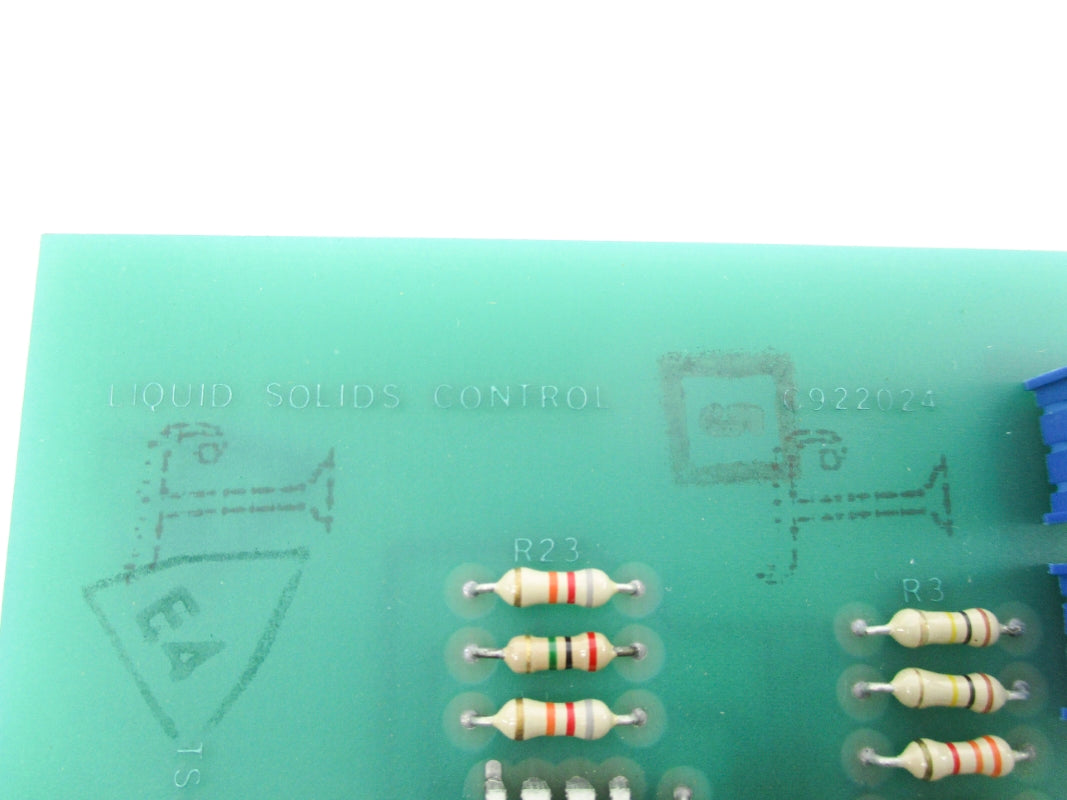 LIQUID SOLIDS CONTROL C922024 NSNP