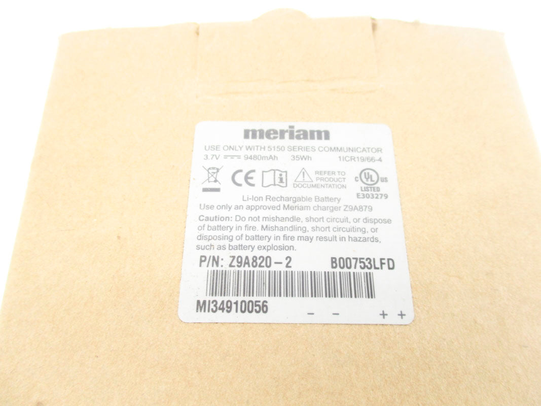 MERIAM Z9A820-2 NSMP