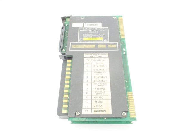 ALLEN BRADLEY 1771-OFC SER. B F/W A UNMP
