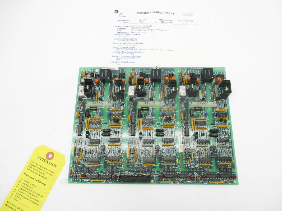 GENERAL ELECTRIC 531X304IBDAAG2 REMAN