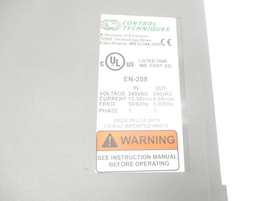 CONTROL TECHNIQUES EN-208 UNMP