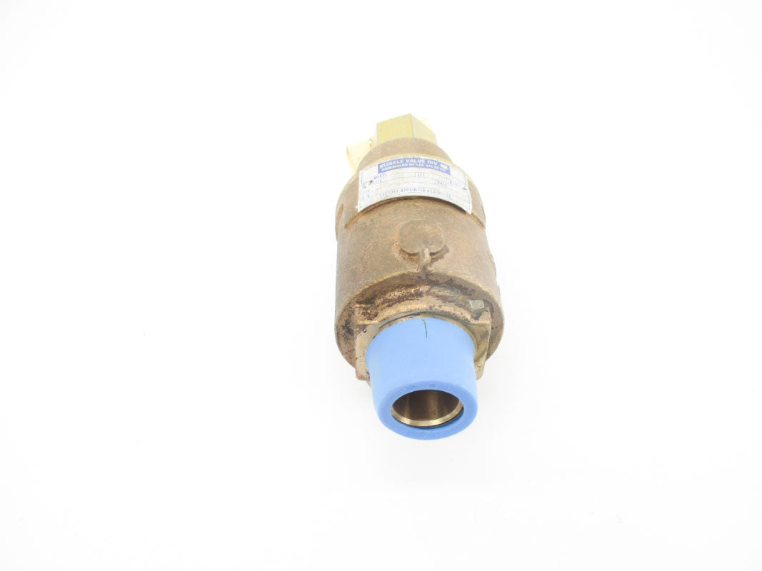 KUNKLE VALVE 20-E01 75PSIG UNMP